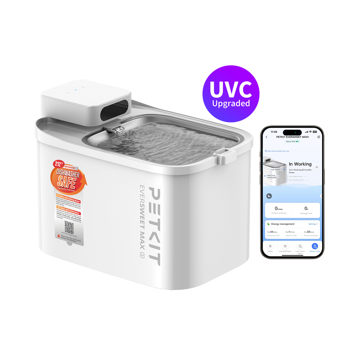 PETKIT Eversweet Max 2 fountain